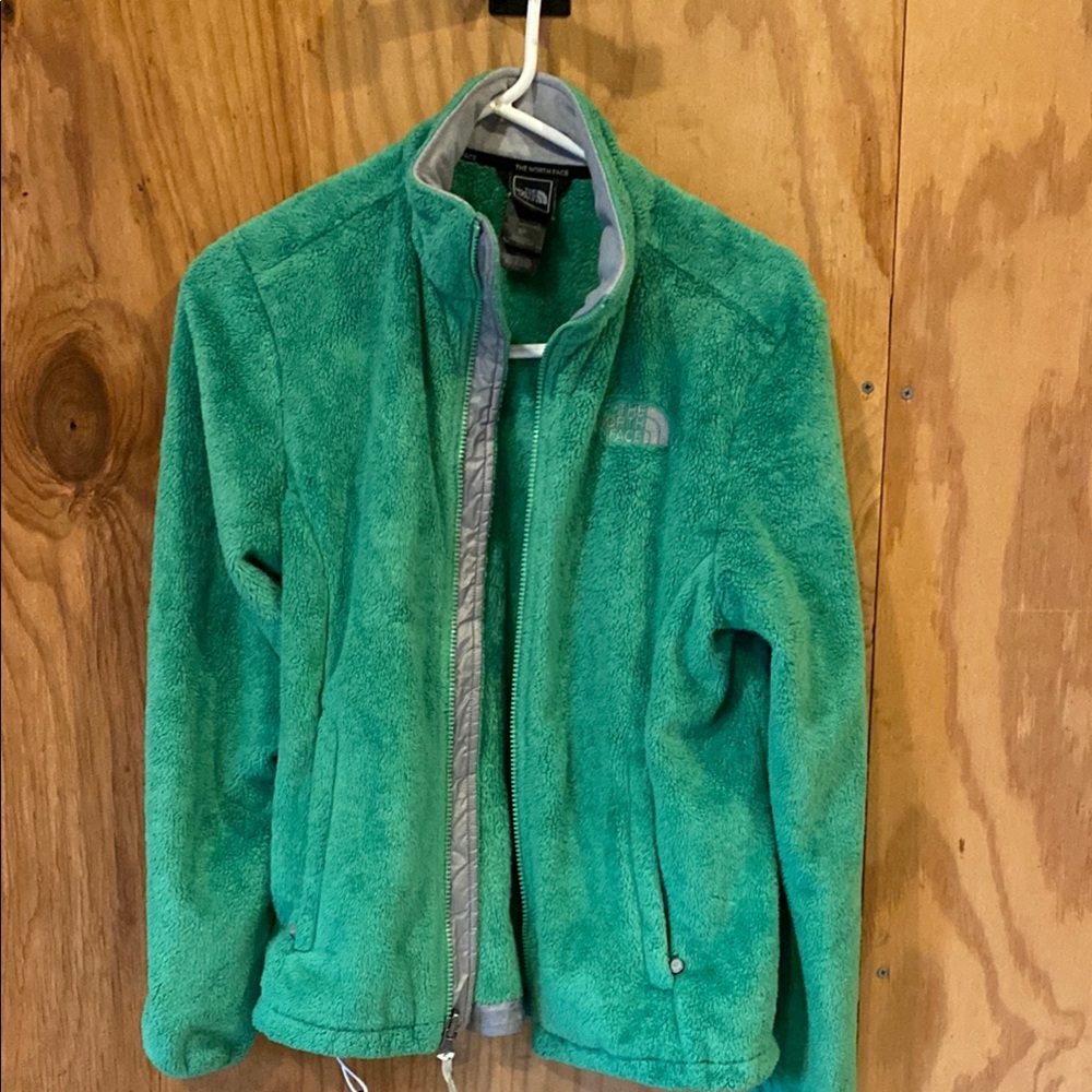 The North Face Apple Green Fleece Jacket